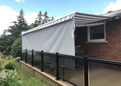 Deck Screen Covering