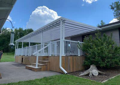 White Awning