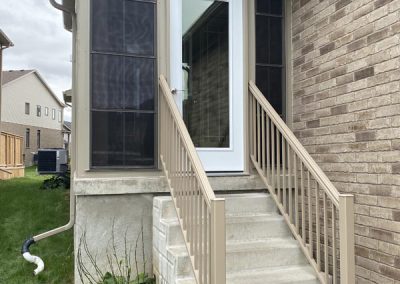 Front Steps Railing