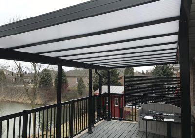 Backyard Deck Cover