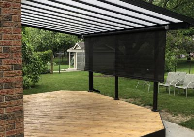 Backyard Dark Screen